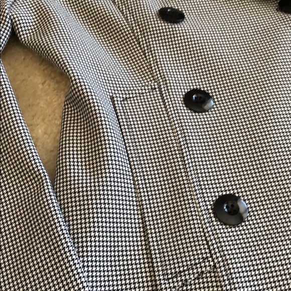 Vintage Houndstooth Fitted Blazer - Picture 3 of 9